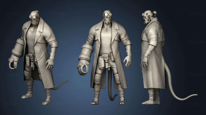 3D model hellboy (STL)